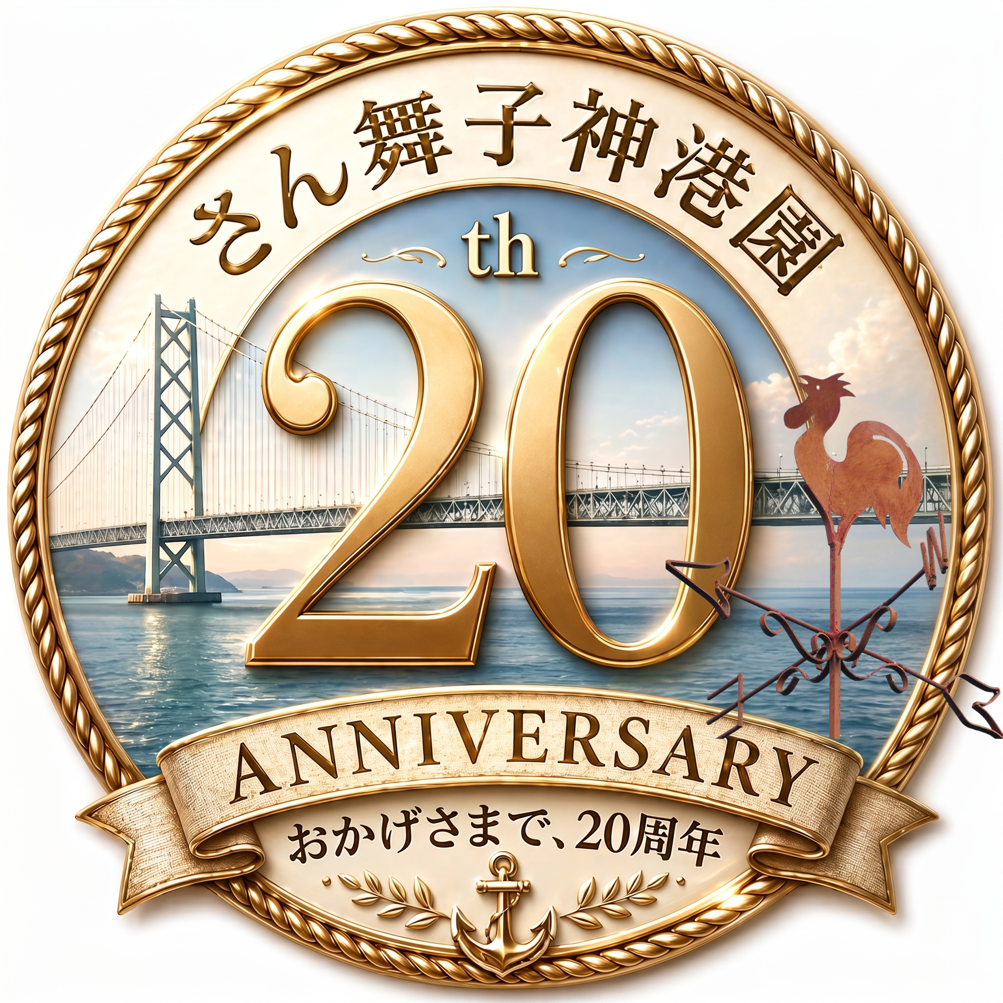 さん舞子神港園　開設20周年の感謝を「唄」に