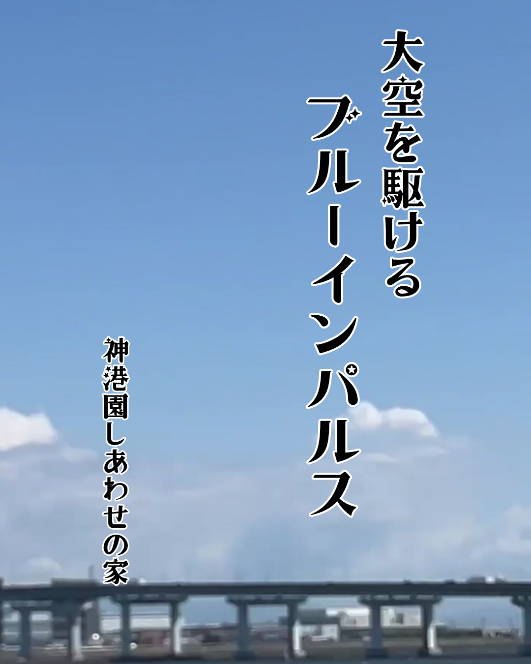 大空を駆けるブルーインパルス