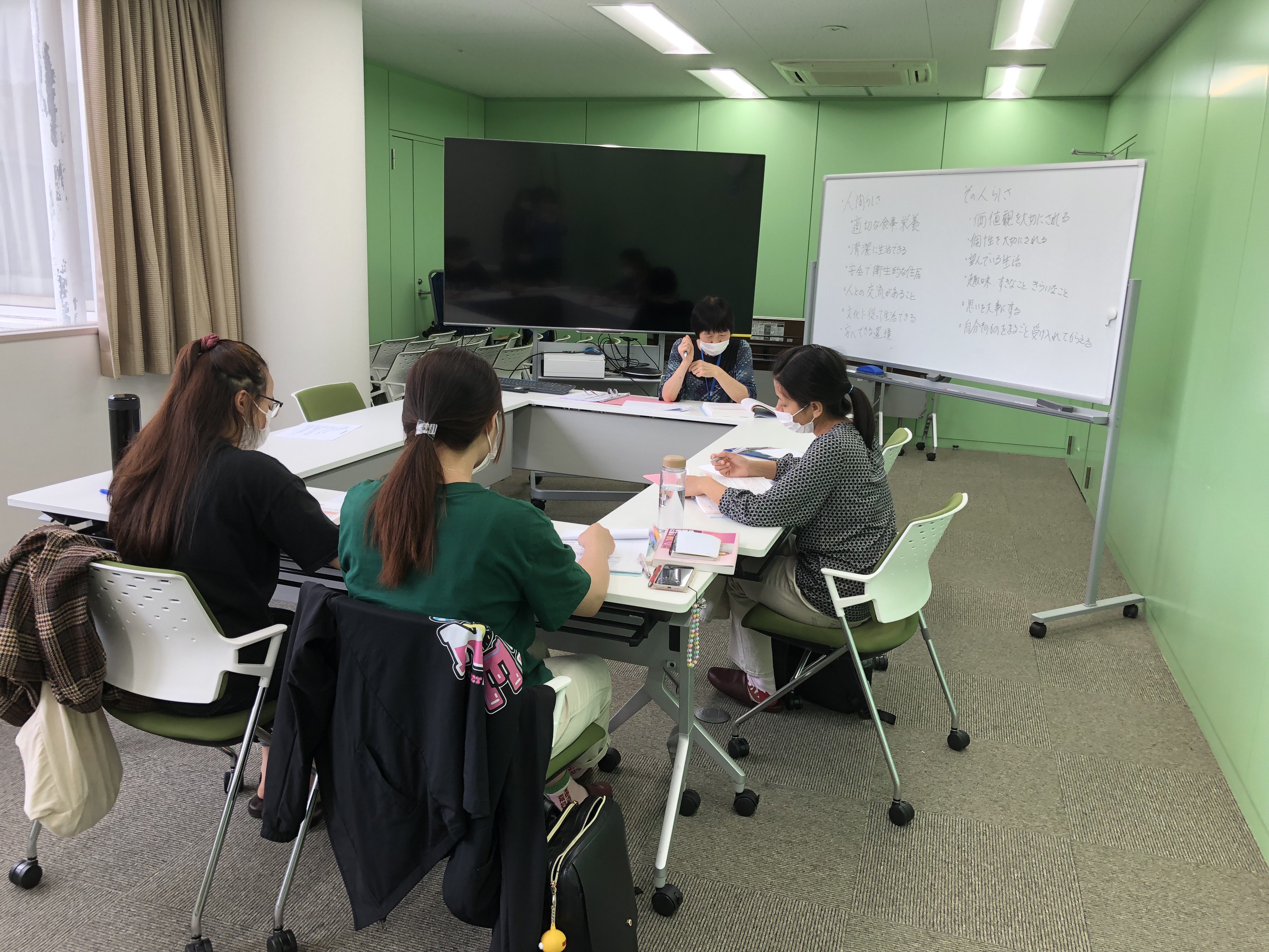 外国人職員を対象にした学習会