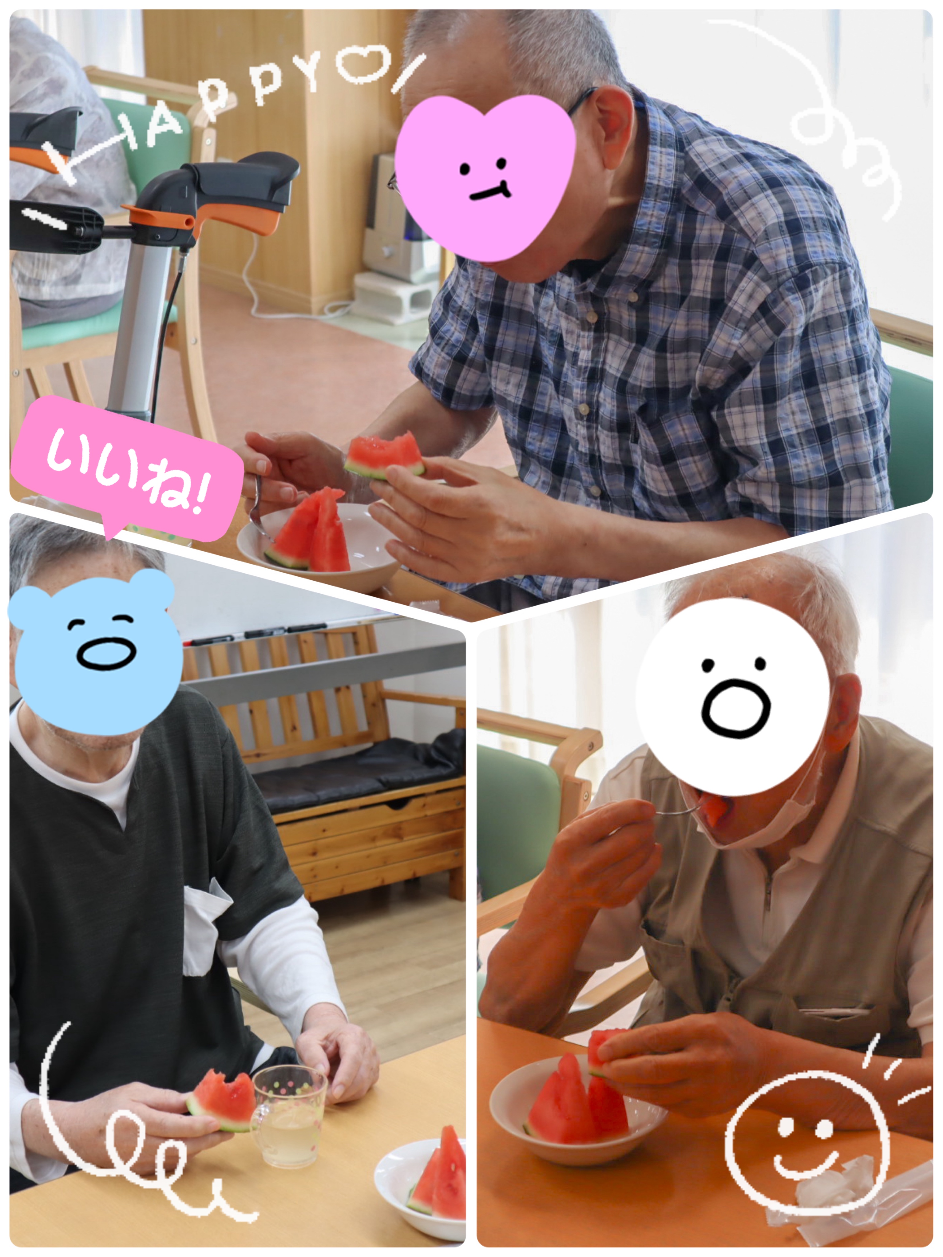 スイカ食べる②.JPG