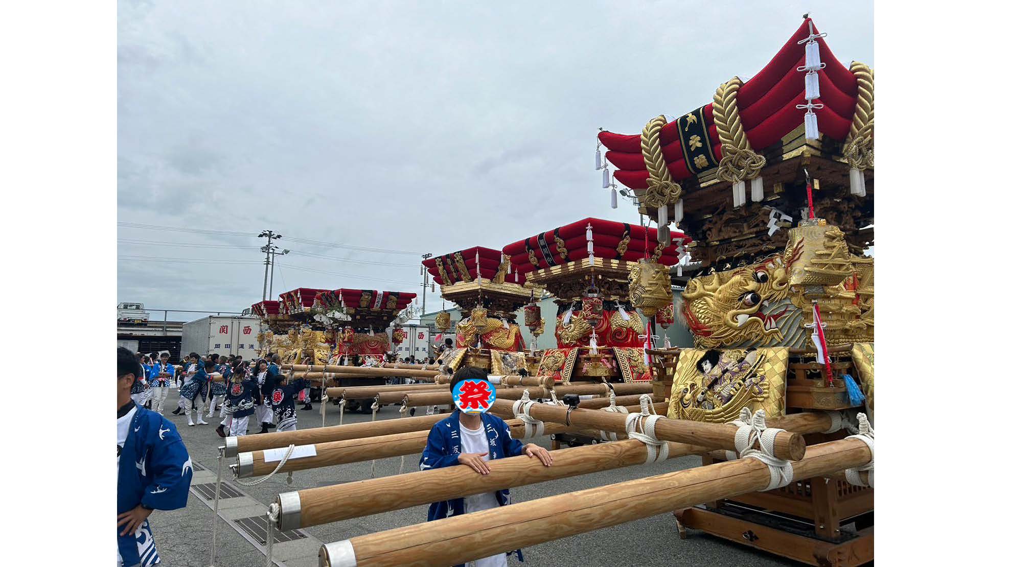 『三木の祭り屋台大集合』