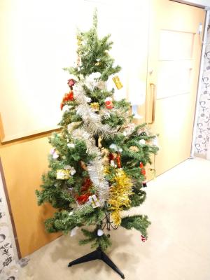 ショートステイ　X'mas会準備