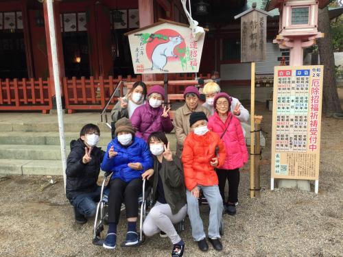 初詣in長田神社