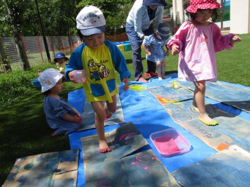 【しあわせの村保育園】夏真っ盛り♪