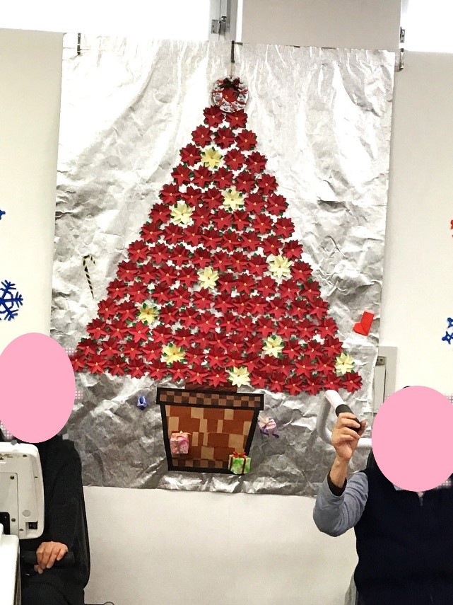 リハデイGsクリスマスの創作レク