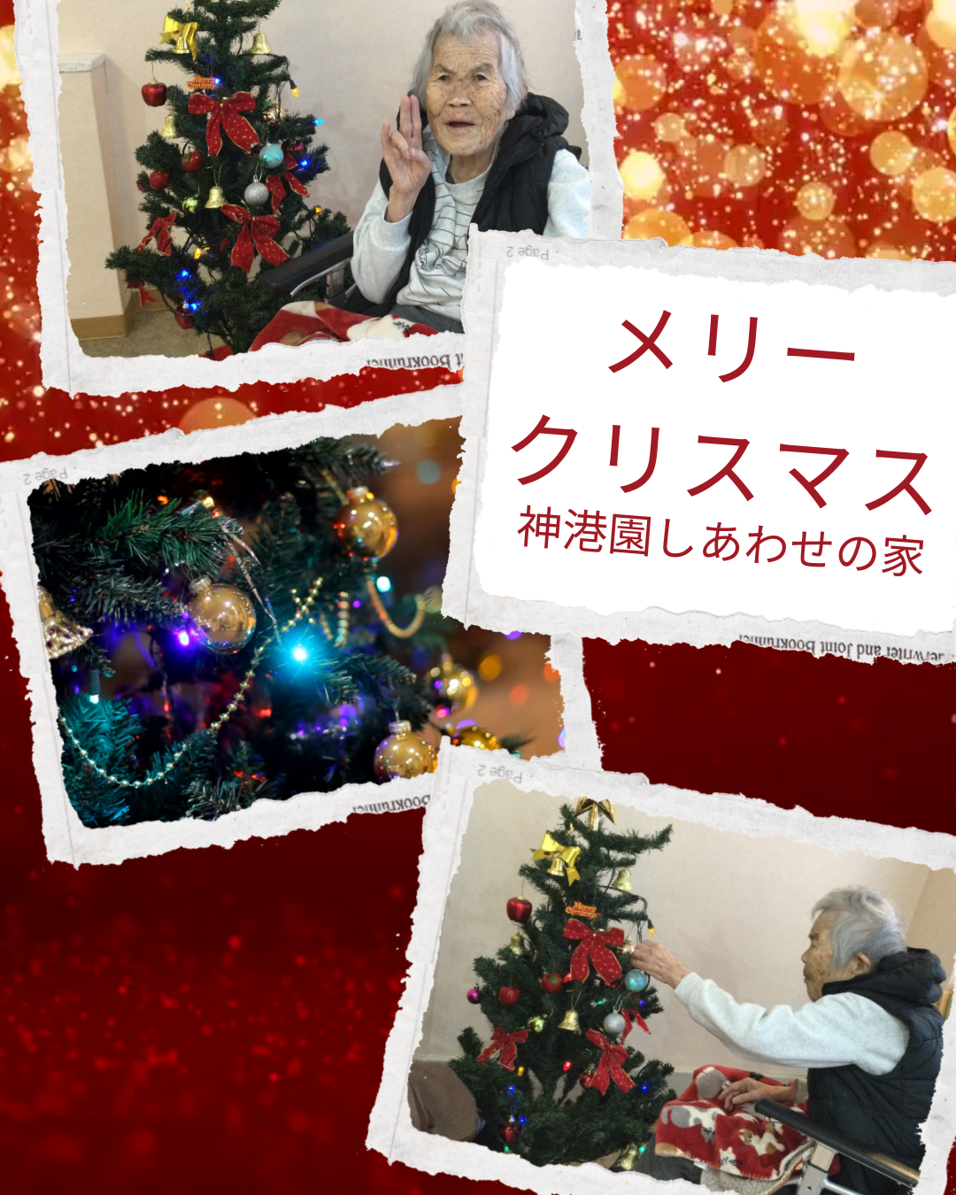 しあわせの家のクリスマス♪
