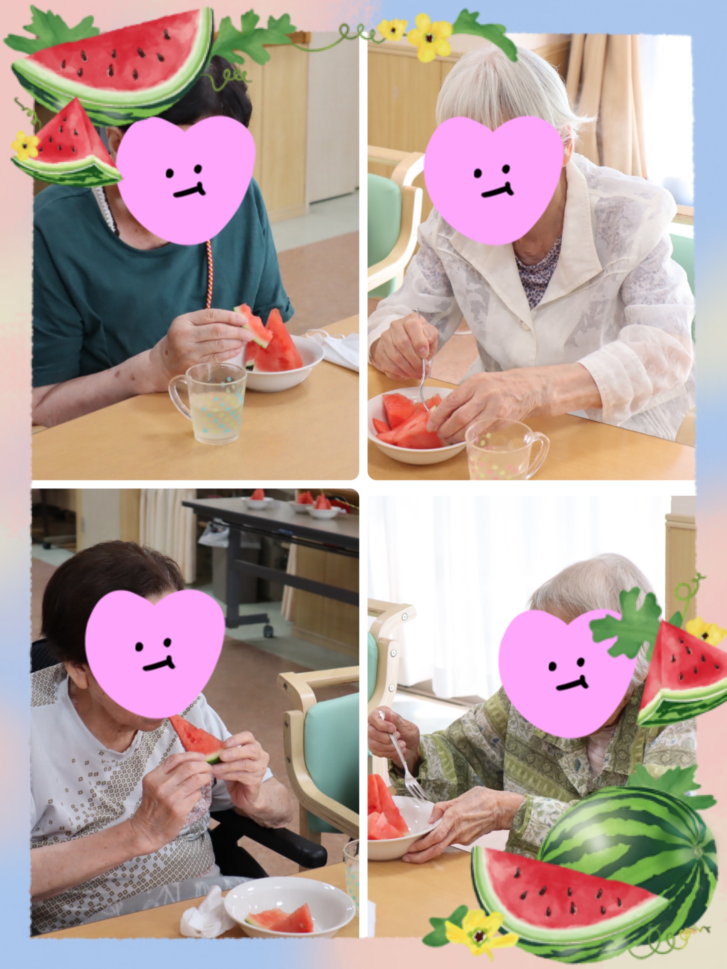 スイカ食べる.JPG