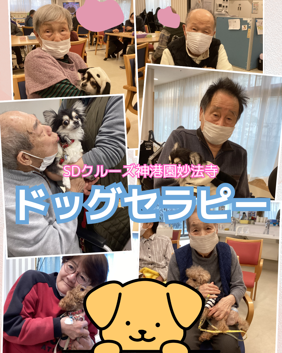 ワンちゃんが来園しました！