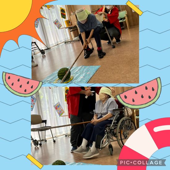 すいか割り.JPG